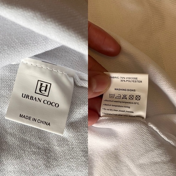 NWT Urban CoCo 3/4 Sleeve Open Front Lightweight Cardigan Shrug S White - Picture 9 of 11